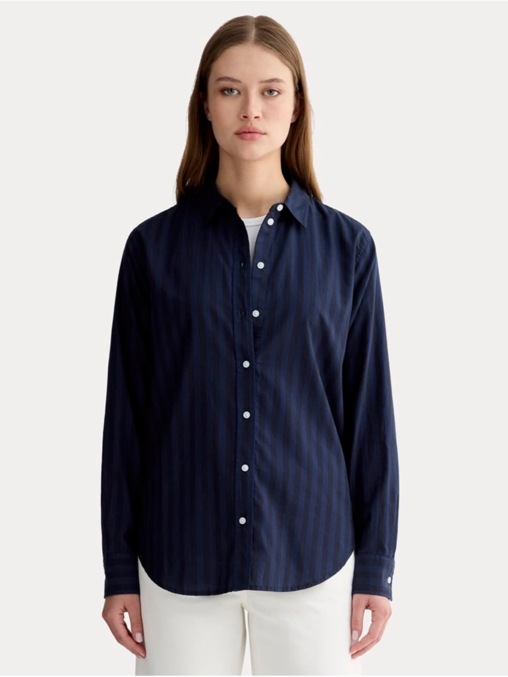 Everlane must have shirt in silky cotton